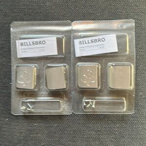 2 IKEA Billsbro handles 2 pack. New, unopened.